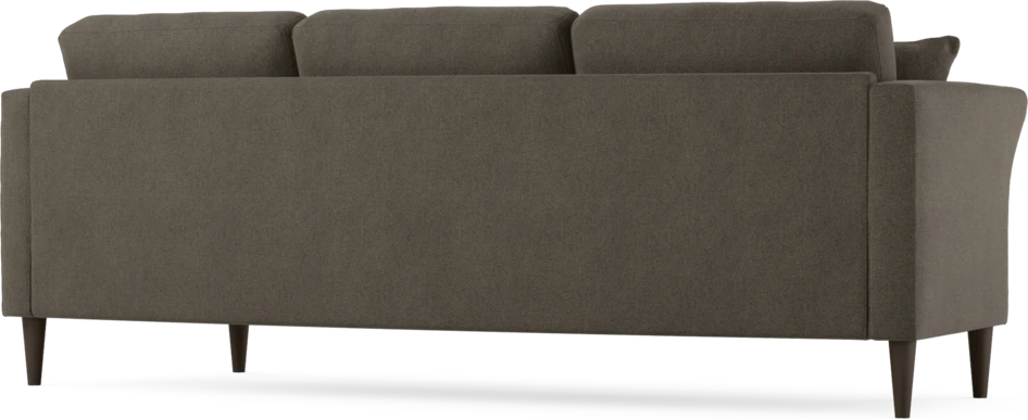 Eden - 3-sits soffa svängd - Brun