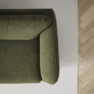 Madison - 3-sits soffa med divan vänster - Grön