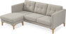 Rio - 3-sits soffa med schäslong vänster - Beige