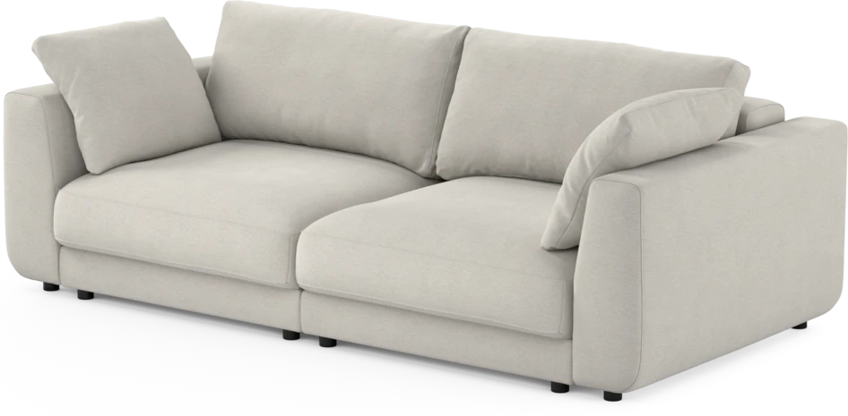 Amie - Bäddsoffa 3-sits - Vit