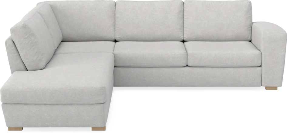 Friday - 2,5-sits soffa med divan vänster - Grå
