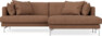 Harper - 4-sits med schäslong XL höger - Orange