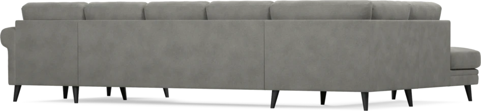 Eden - 3-sits soffa med divan vänster och schäslong höger - Grå