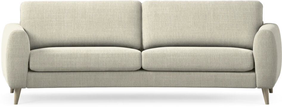 Bridge - 3-sits soffa svängd - Beige