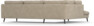 Madison - 3-sits soffa med divan vänster - Beige