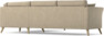 Eden - 2,5-sits soffa med divan - Beige