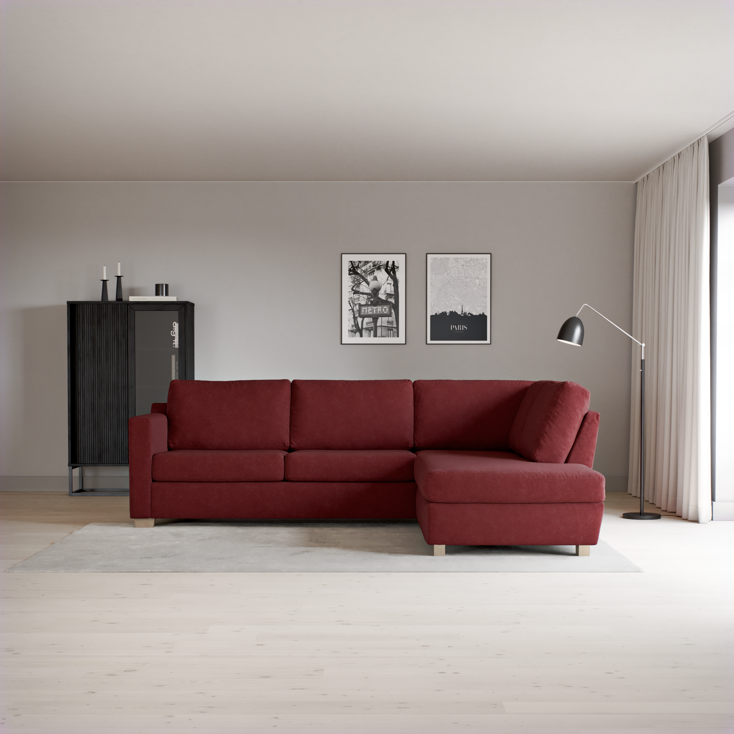Friday - 2,5-sits soffa med divan höger - inspiration