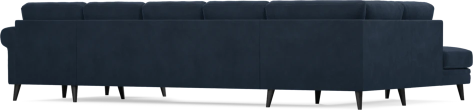 Eden - 3-sits soffa med divan vänster och schäslong höger - Blå
