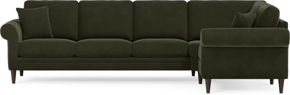 Eden - Hörnsoffa, 3+1-sits - Grön
