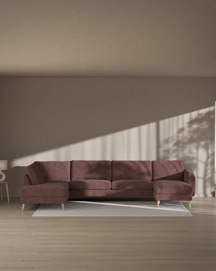 Bridge - 3-sits soffa med divan vänster och schäslong höger - inspiration