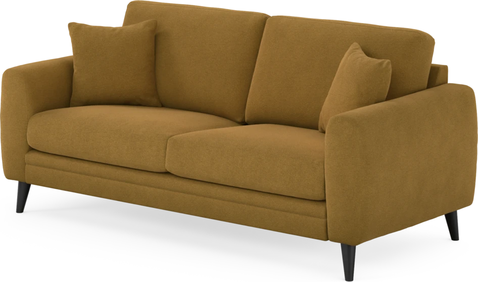 Eden - 2,5-sits soffa - Gul