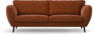 Madison Lux - 3-sits soffa - Röd