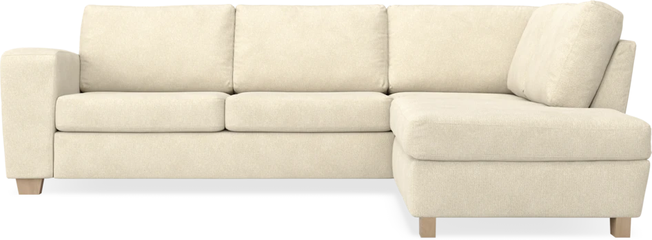 Friday - 2,5-sits soffa med divan höger - Beige