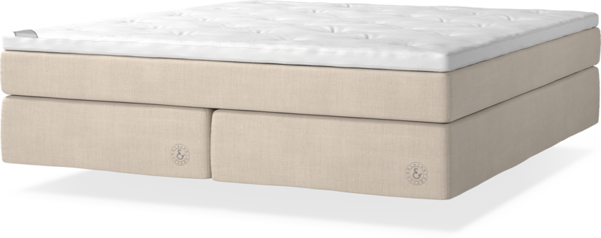 Cape Farewell - Kontinentalsäng, dubbelsäng med svävande utseende