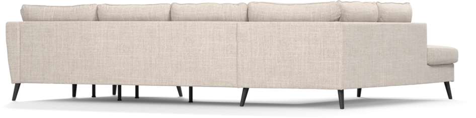 County - 3-sits soffa med divan vänster och schäslong höger - Beige