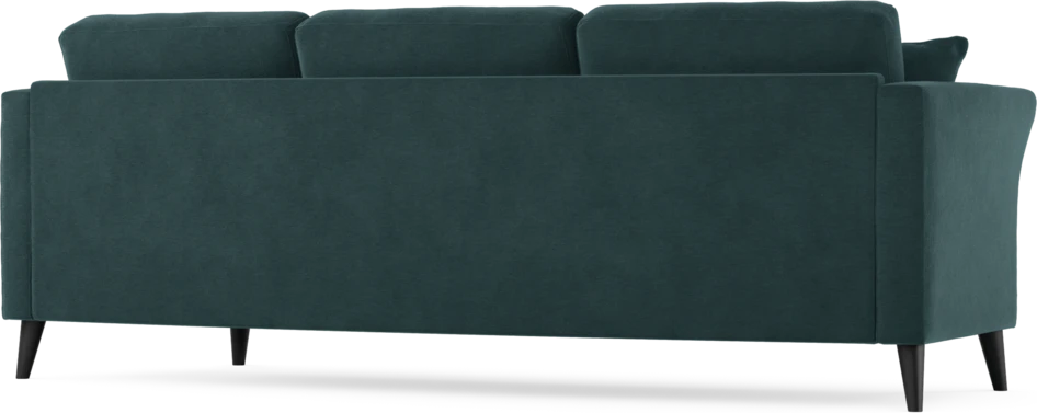 Eden - 3-sits soffa svängd - Blå