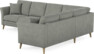 Eden - Hörnsoffa, 3+2-sits - Grå