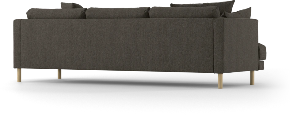 Harper - 4-sits soffa - Brun