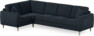 Eden - Hörnsoffa, 1+3-sits - Blå