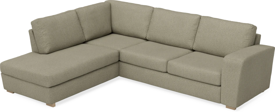 Friday - 2,5-sits soffa med divan vänster - Beige