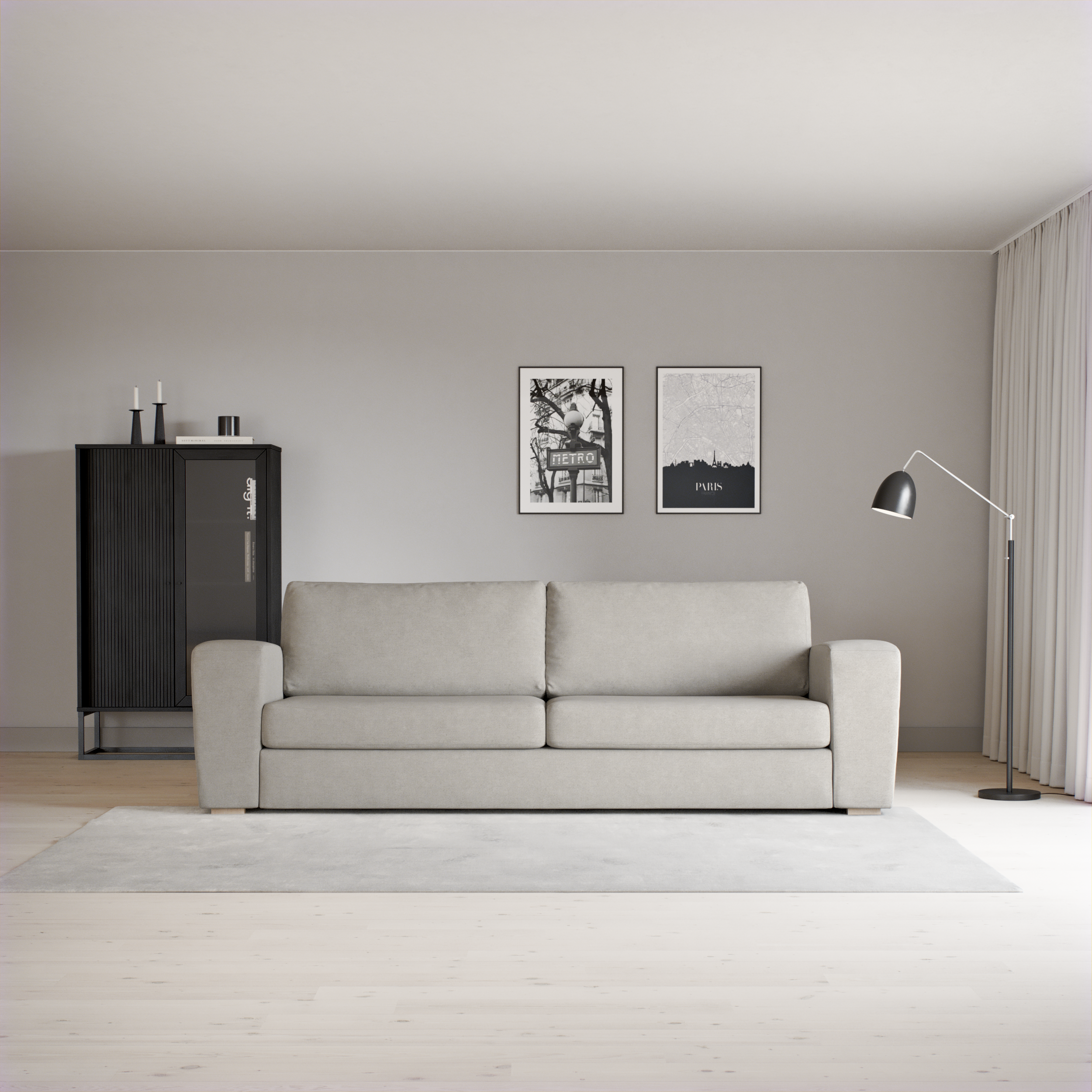 Friday - 3-sits soffa - inspiration