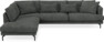 Harper - 3-sits soffa med divan vänster - Grå
