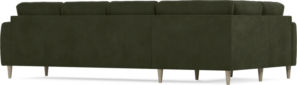 Eden - Hörnsoffa, 1+3-sits - Grön
