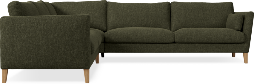 Winston - Hörnsoffa, 2+3-sits - Grön