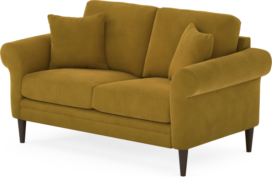 Eden - 2-sits soffa - Gul