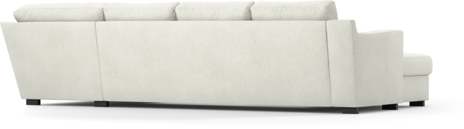 Friday - 3-sits soffa med schäslong vänster och divan höger - Vit