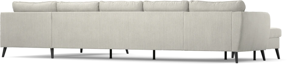 County - 4-sits soffa med schäslong vänster och divan höger - Grå