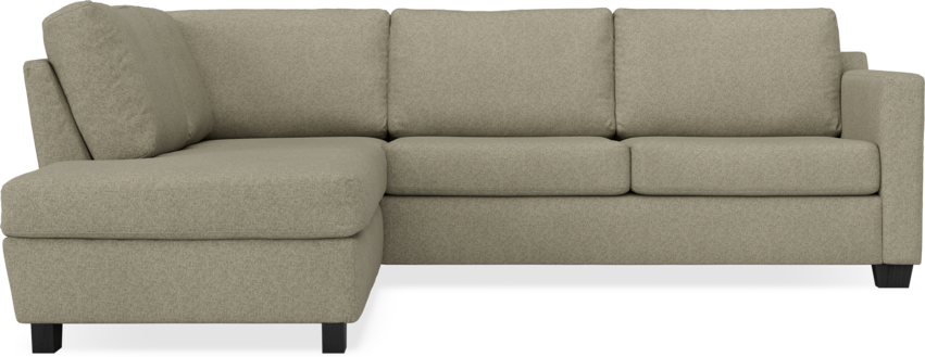 Friday - 2,5-sits soffa med divan vänster - Beige