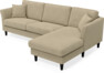 Eden - 2,5-sits soffa med schäslong - Beige
