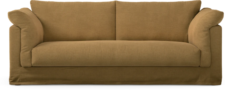 Cherrie Klädsel - Klädsel till 2,5-sits soffa, hel dyna - Gul