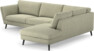 Madison Lux - 3-sits soffa med divan höger - Grön