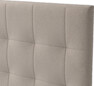Delux Trensad - Sänggavel, 90-210 cm - Beige