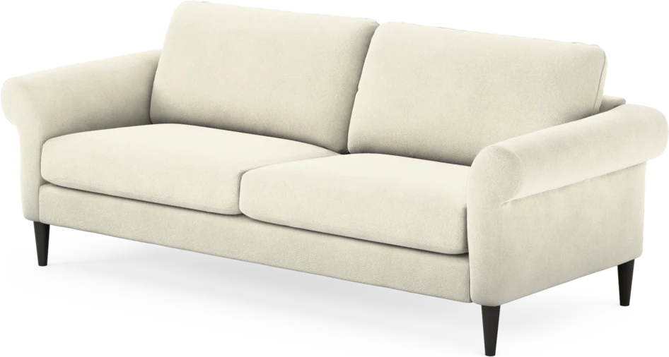 Bridge - 3-sits soffa - Vit