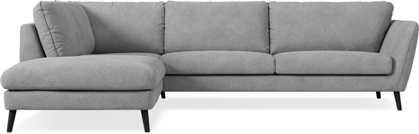 Madison Lux - 3-sits soffa med divan vänster - Vit