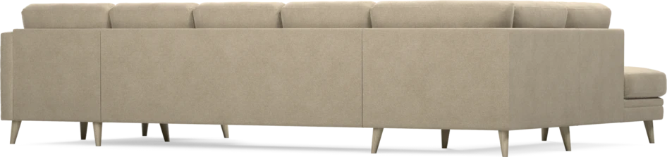 Eden - 3-sits soffa med divan vänster och schäslong höger - Beige