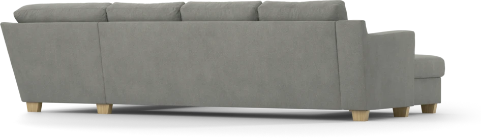 Friday - 3-sits soffa med schäslong vänster och divan höger - Grå