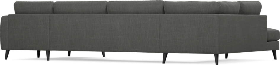 Bridge - 3-sits soffa med divan vänster och schäslong höger - Grå