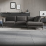 Impression Delux - 3-sits soffa med divan höger - Grå