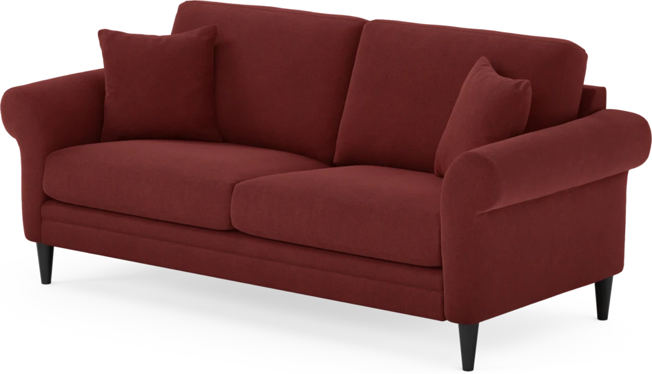 Eden - 2,5-sits soffa - Röd