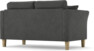 Eden - 2-sits soffa - Svart