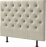 Cape pikerad - Sänggavel, 90-210 cm - Beige