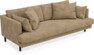 Harper - 3-sits soffa, hel dyna - Brun