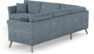 Eden - Hörnsoffa 2,5+2,5 - Blå