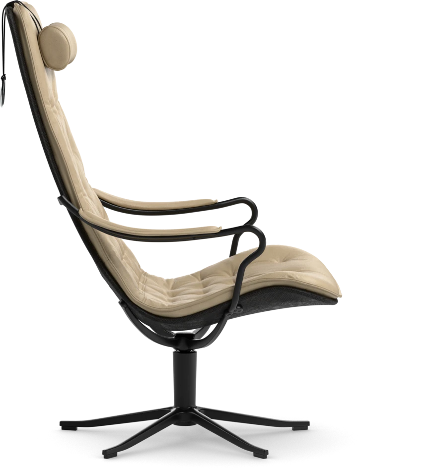 Moore - Fåtölj hög rygg - Beige