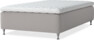 Delux Dream - Ramsäng, enkelsäng med bäddmadrass - Grå