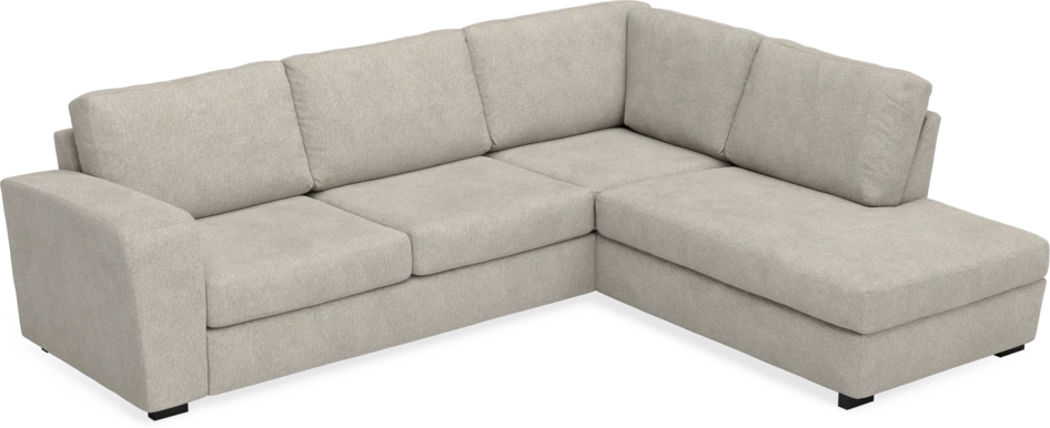 Friday - 2,5-sits soffa med divan höger - Beige